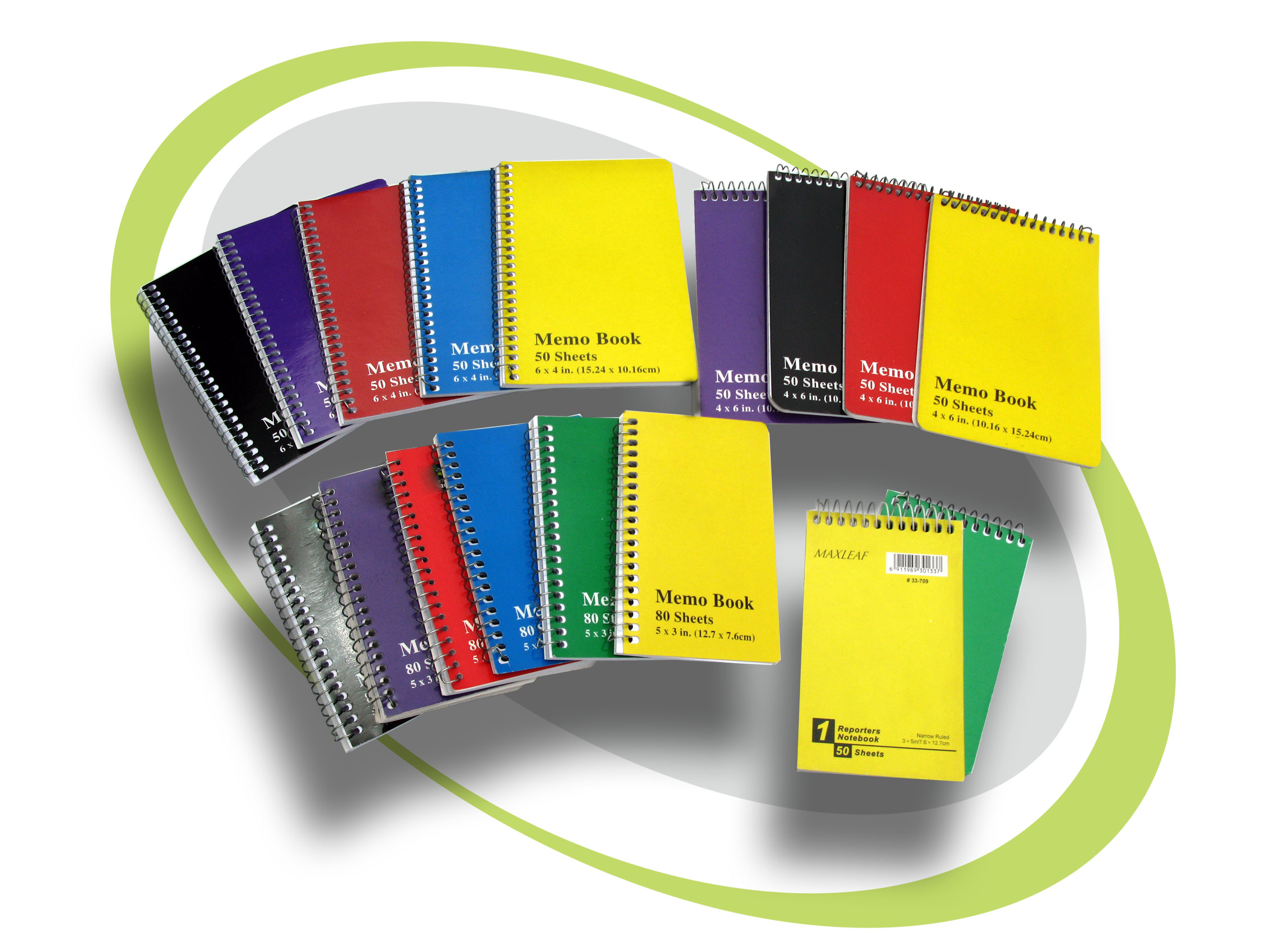 Single & Double Spiral Notebooks for School And Office