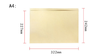 Manila Paper Folder Paper 1/3 Cut Tabs Folder Positions for Student Worker