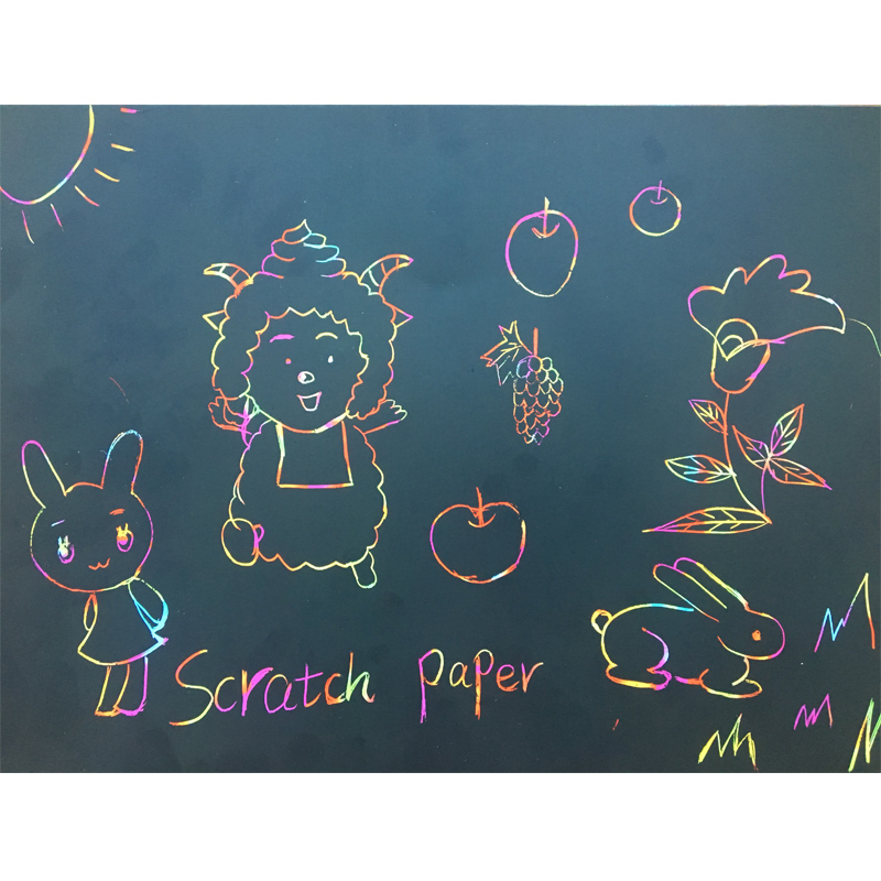 Scratch Papers for Children Drawing & Writing