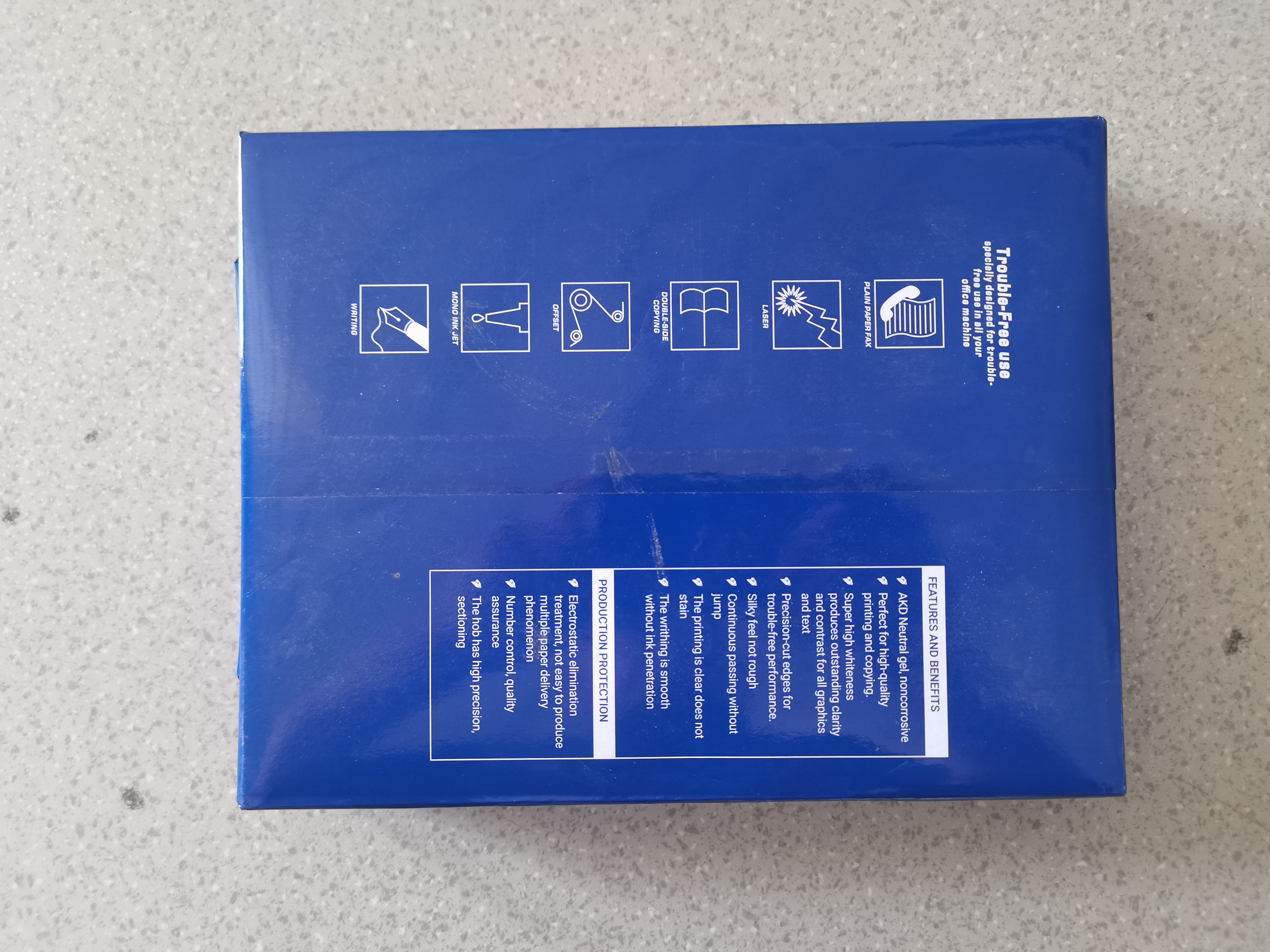 PrimeWhite Multipurpose White Copy Paper A4 75gsm, High Brightness Office Printer Paper for Bulk Wholesale Supply