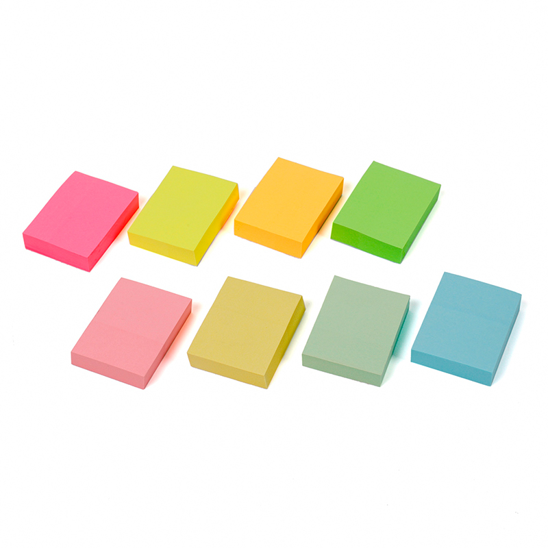 Sticky Note Pads on a desk